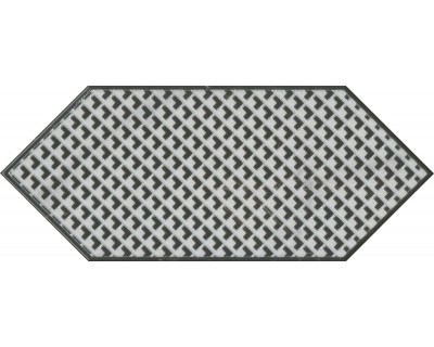 Келуш черно-белый 3 (HGD\A482\35006) 140х340х6,9